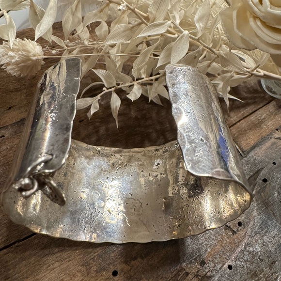 Sterling Silver Cuff Bracelet - Picture 3 of 5